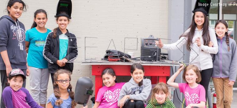 Project H is a non-profit organization that develops activities and curriculum for children K-12, integrating design, architecture, and community engagement. Camp-H