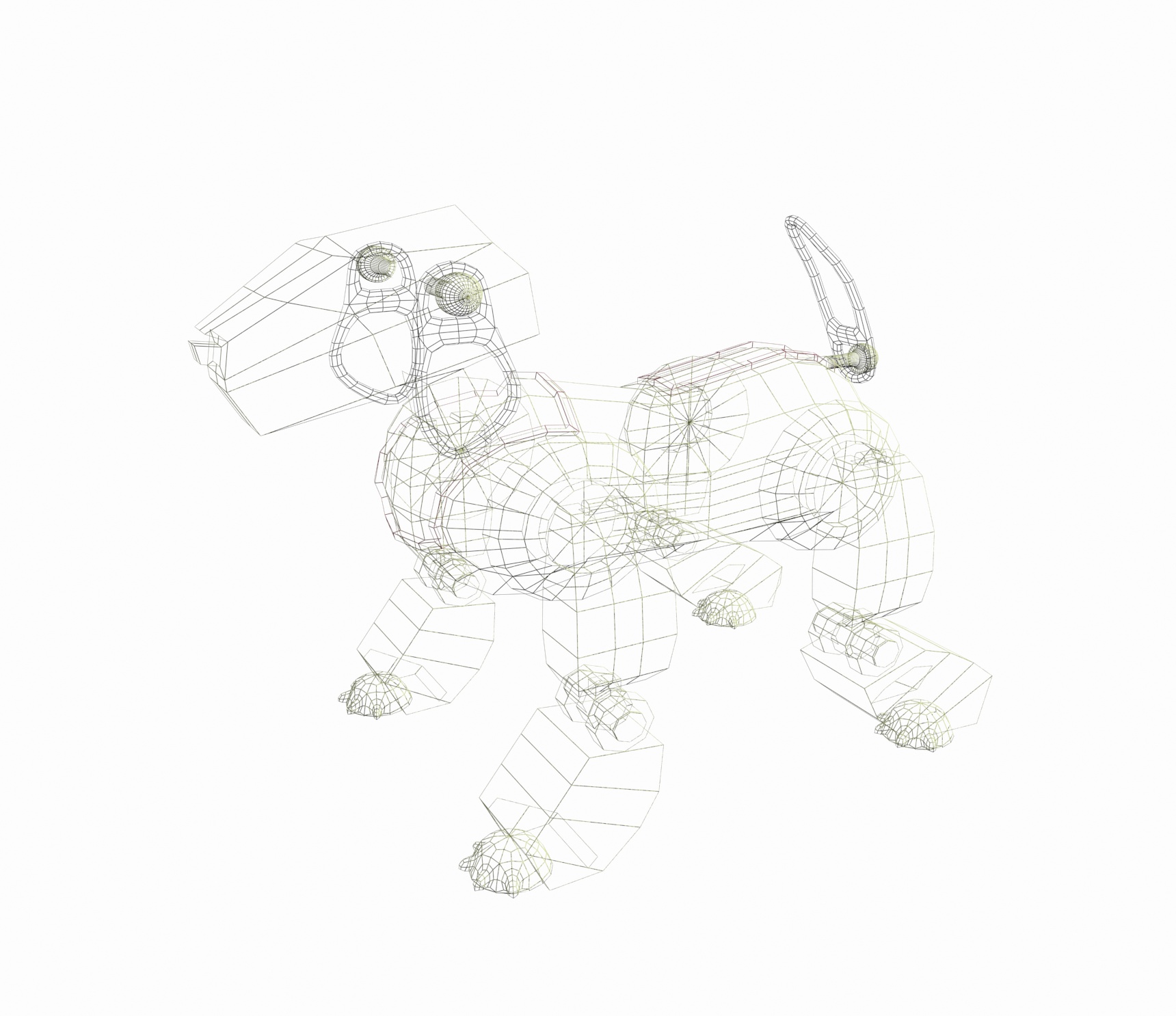 Robo-dog from wire