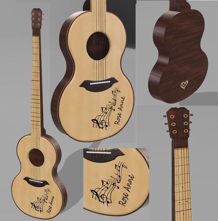 Design by Roan | Acoustic Guitar | Autodesk Design by Roan | Acoustic Guitar | Autodesk