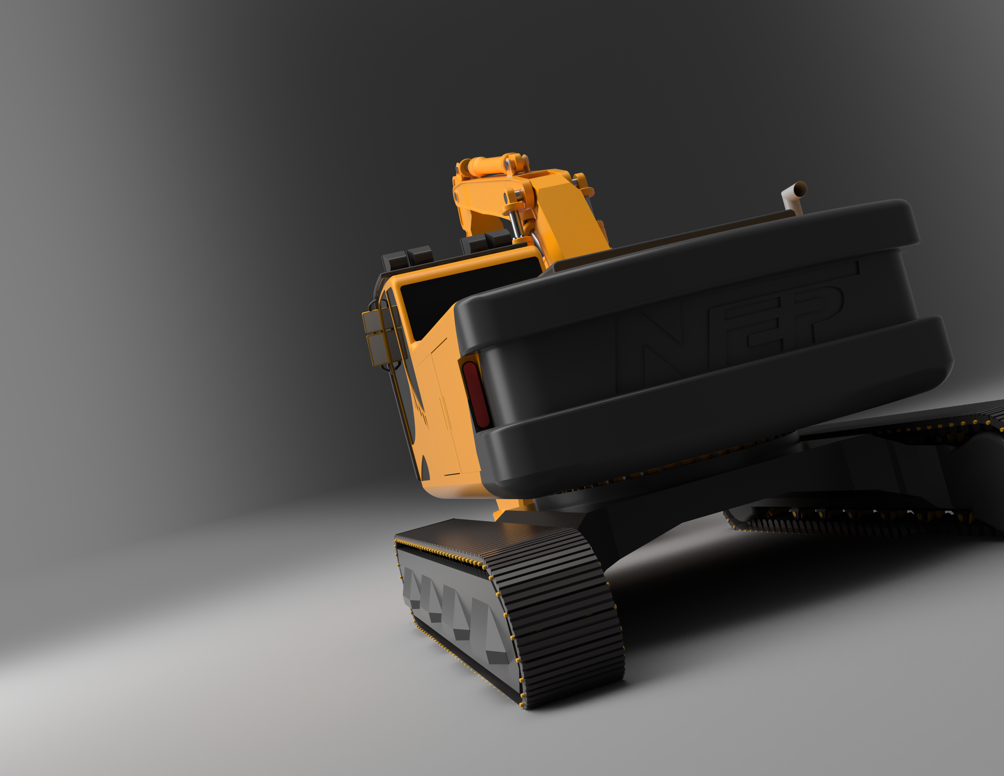 Excavator Back