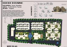 group housing,affordable housing, bernoullis principle, group housing, climate responsive design, bernoullis principle, vertical and horizontal air,vertical air,air movement, punctures, gap , increase in area, ews,lig,mig,affordable housing,housing,club house,proper accessibility,exterior accessibility,
