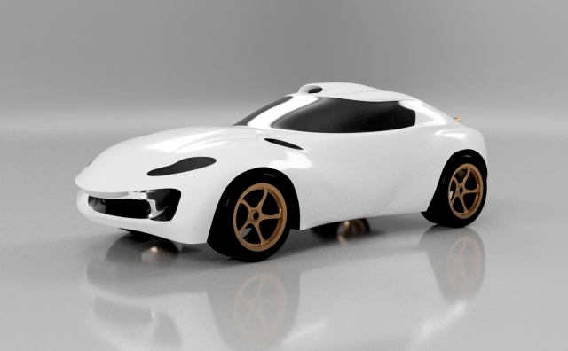 Car Design Speedrun 1 - Using Autodesk Fusion 360 - sports car