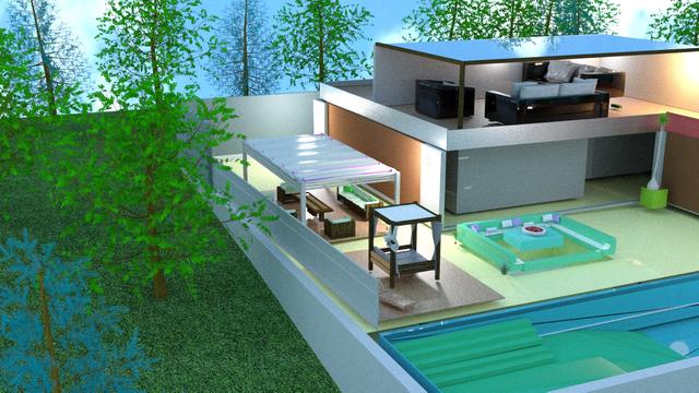 Modelo Exterior Modelo 3D