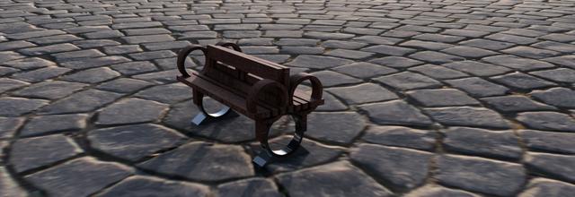 Two sided garden benches for aesthetic look. garden benches.