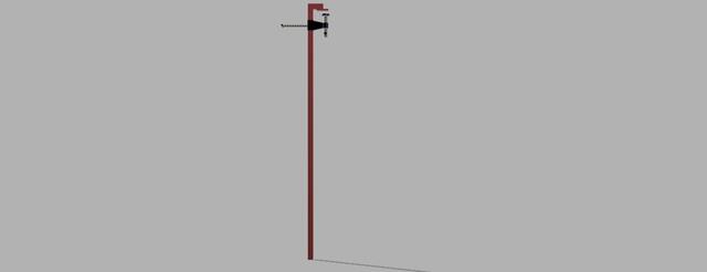 long wood clamp